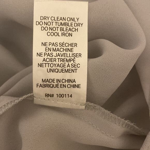 LOVESHACKFANCY WOMEN'S POPOVER DRESS Light Blue Metallic sz XS - Picture 5 of 5